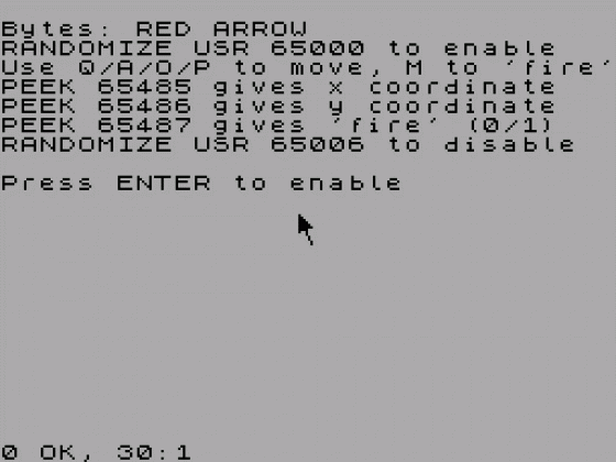 Red Arrow Screenshot