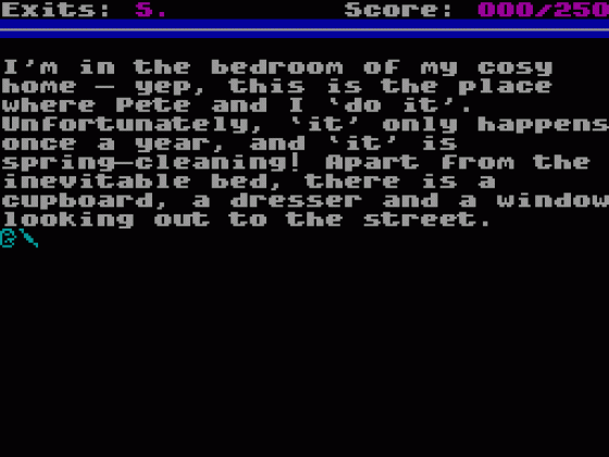 Labour Pains Screenshot 1 (Spectrum 48K/128K)