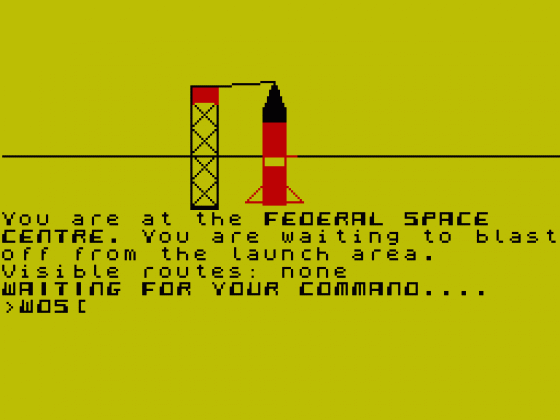 The Globe Screenshot 1 (Spectrum 48K/128K)