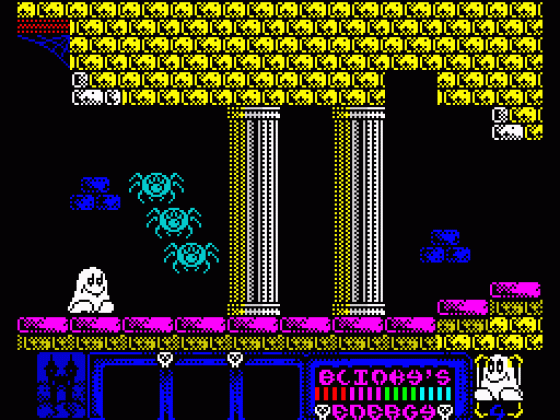 Blinky's Scary School Screenshot 11 (Spectrum 48K/128K)