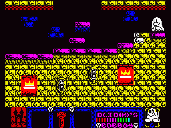 Blinky's Scary School Screenshot 22 (Spectrum 48K/128K)