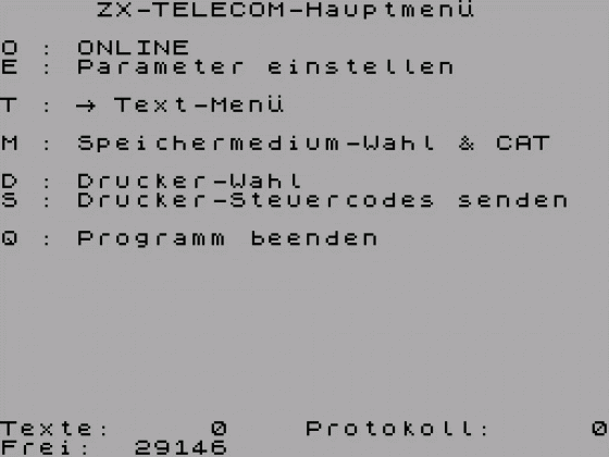 ZX-Telecom Screenshot