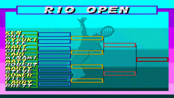 Super Tennis Screenshot 8 (Super Famicom)