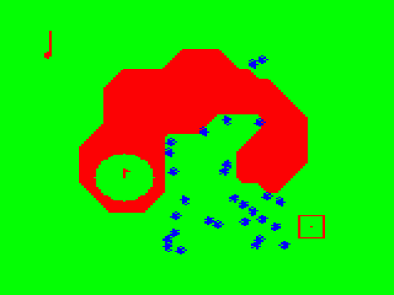 Golf Screenshot 8 (Tandy Color Computer 1/2/3)