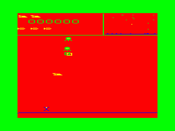 Starfire Screenshot 1 (Tandy Color Computer 1/2/3)