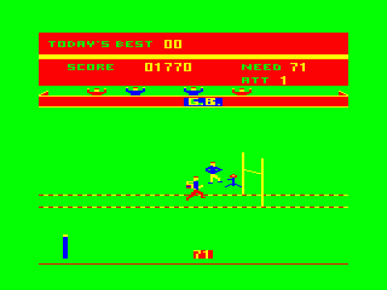 Athletyx Screenshot 5 (Tandy Color Computer 1/2/3)