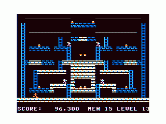 Gold Runner Screenshot 14 (Tandy Color Computer 1/2/3)