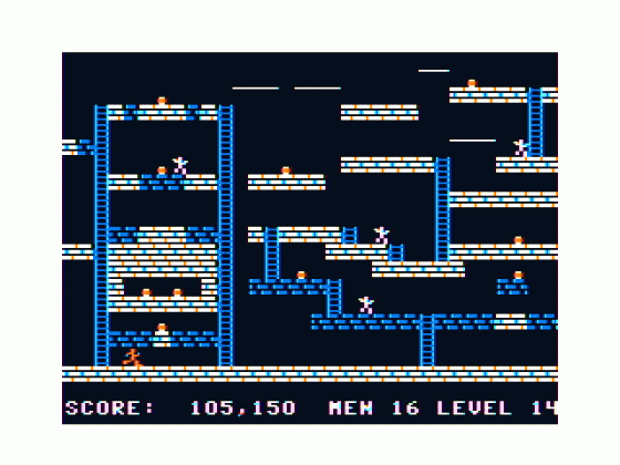 Gold Runner Screenshot 15 (Tandy Color Computer 1/2/3)