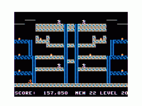 Gold Runner Screenshot 21 (Tandy Color Computer 1/2/3)