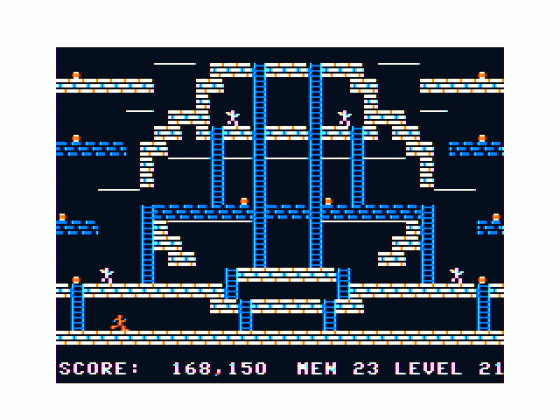 Gold Runner Screenshot 22 (Tandy Color Computer 1/2/3)