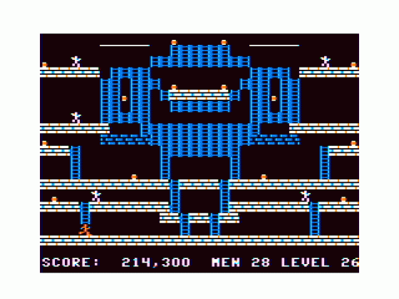 Gold Runner Screenshot 27 (Tandy Color Computer 1/2/3)