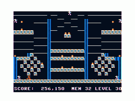 Gold Runner Screenshot 31 (Tandy Color Computer 1/2/3)