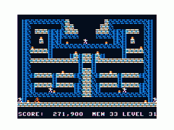 Gold Runner Screenshot 32 (Tandy Color Computer 1/2/3)