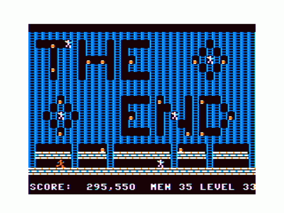 Gold Runner Screenshot 34 (Tandy Color Computer 1/2/3)