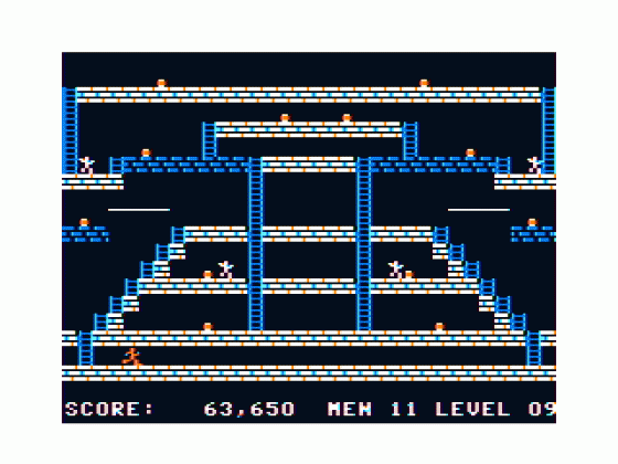 Gold Runner 2 Screenshot 9 (Tandy Color Computer 1/2/3)