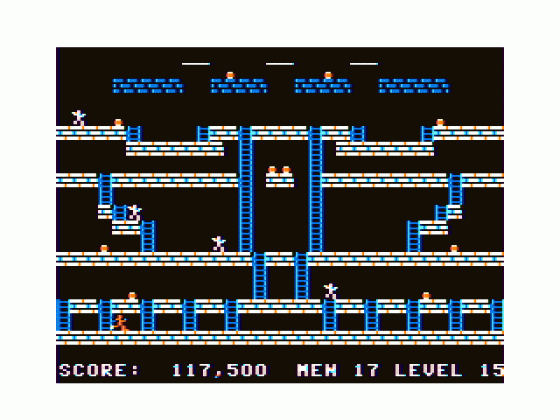 Gold Runner 2 Screenshot 15 (Tandy Color Computer 1/2/3)