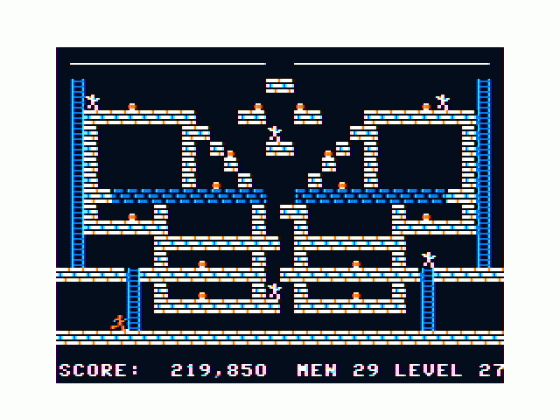 Gold Runner 2 Screenshot 27 (Tandy Color Computer 1/2/3)