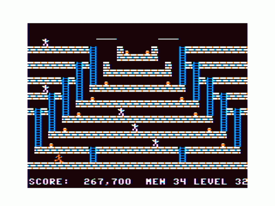 Gold Runner 2 Screenshot 32 (Tandy Color Computer 1/2/3)