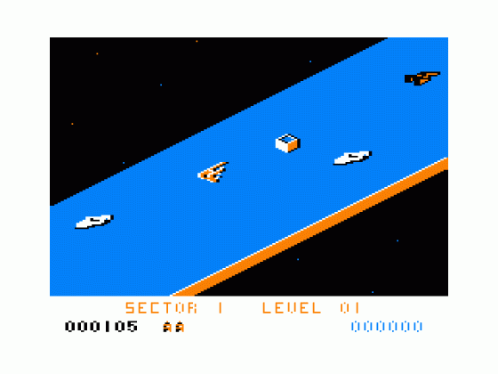 Skyway Screenshot 1 (Tandy Color Computer 1/2/3)