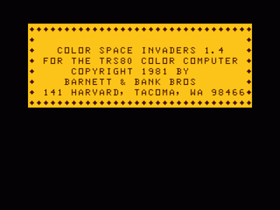 Color Space Invaders