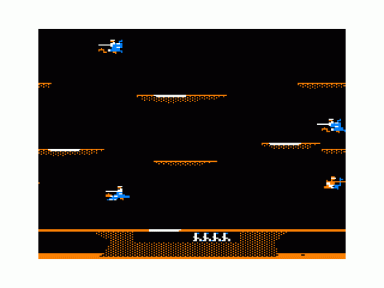 Lancer Screenshot 1 (Tandy Color Computer 1/2/3)