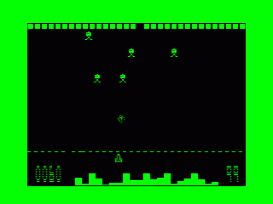 Force Field Screenshot 1 (Tandy Color Computer 1/2/3)