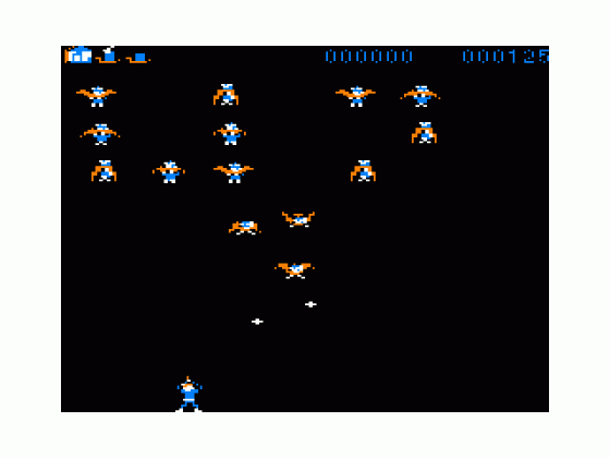 Birds Screenshot 1 (Tandy Color Computer 1/2/3)