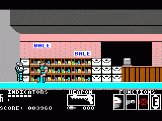 Robocop Screenshot 6 (Tandy Color Computer 3)