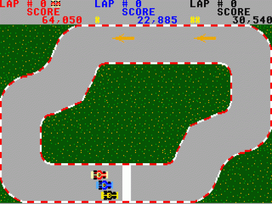 Grand Prix Challenge Screenshot 19 (Tandy Color Computer 3)