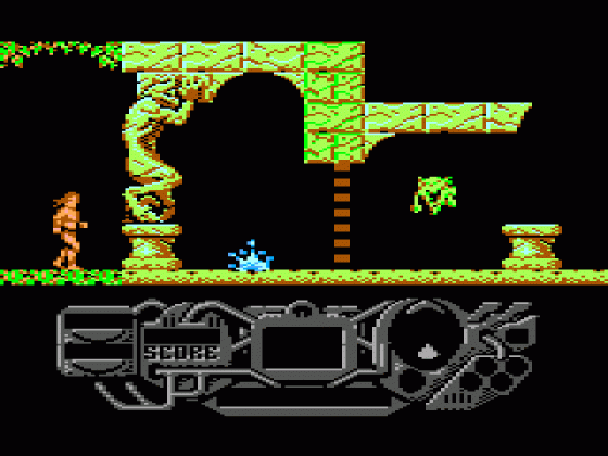 Rad Warrior Screenshot 7 (Tandy Color Computer 3)