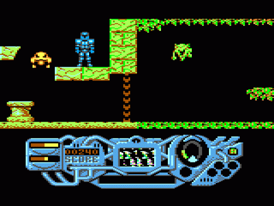 Rad Warrior Screenshot 8 (Tandy Color Computer 3)