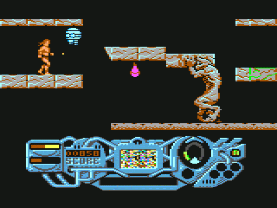 Rad Warrior Screenshot 21 (Tandy Color Computer 3)