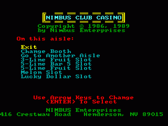 Cards And Slots Screenshot 10 (Tandy Color Computer 3)