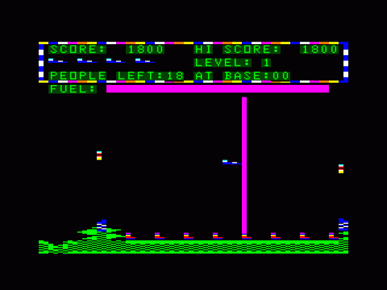 Protector 2 Screenshot 5 (Tandy Color Computer 3)