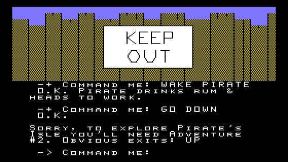 Return To Pirate's Isle Screenshot 6 (TI99/4A)