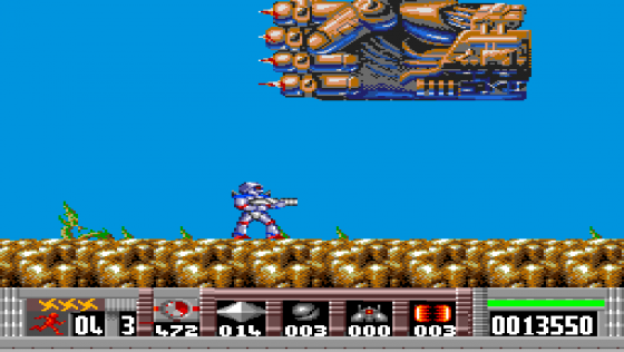 Turrican Screenshot 5 (PC Engine (EU Version)/TurboGrafix-16 (US Version))