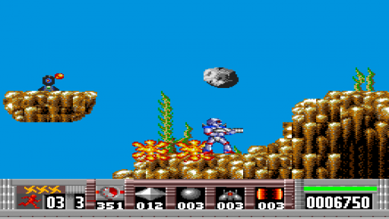 Turrican Screenshot 9 (PC Engine (EU Version)/TurboGrafix-16 (US Version))