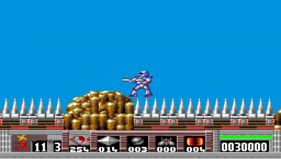 Turrican Screenshot 15 (PC Engine (EU Version)/TurboGrafix-16 (US Version))