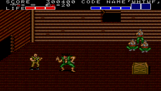 Bloody Wolf Screenshot 23 (PC Engine (EU Version)/TurboGrafix-16 (US Version))