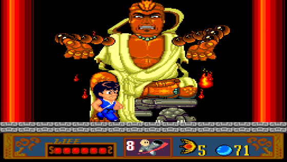 Jackie Chan's Action Kung Fu Screenshot 9 (PC Engine (EU Version)/TurboGrafix-16 (US Version))