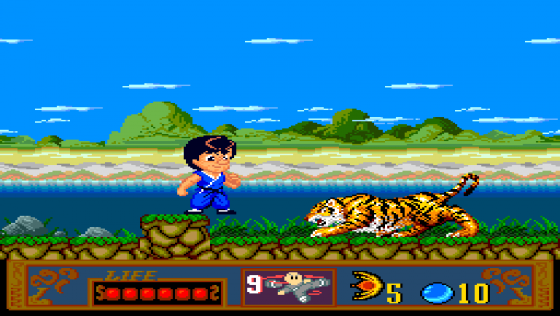 Jackie Chan's Action Kung Fu Screenshot 11 (PC Engine (EU Version)/TurboGrafix-16 (US Version))