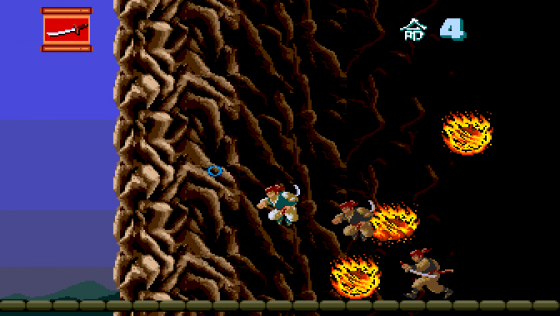 Ninja Spirit Screenshot 7 (PC Engine (EU Version)/TurboGrafix-16 (US Version))