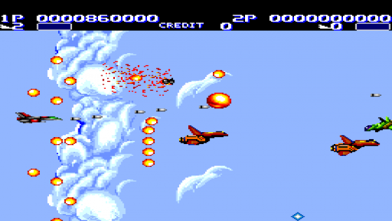 Aero Blasters Screenshot 9 (PC Engine (EU Version)/TurboGrafix-16 (US Version))