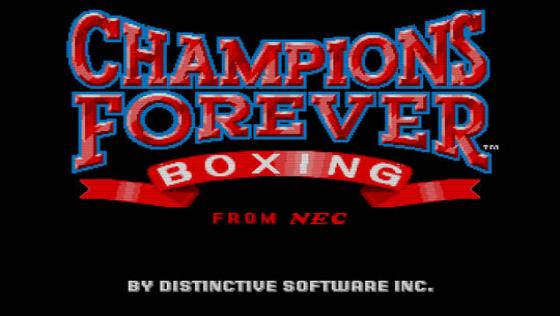 Champions Forever Boxing Screenshot 12 (PC Engine (EU Version)/TurboGrafix-16 (US Version))