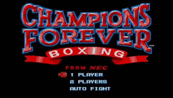 Champions Forever Boxing Screenshot 13 (PC Engine (EU Version)/TurboGrafix-16 (US Version))