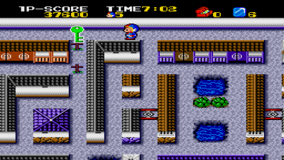 Cratermaze Screenshot 6 (PC Engine (EU Version)/TurboGrafix-16 (US Version))