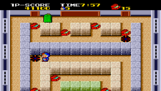 Cratermaze Screenshot 7 (PC Engine (EU Version)/TurboGrafix-16 (US Version))