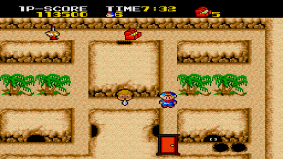 Cratermaze Screenshot 9 (PC Engine (EU Version)/TurboGrafix-16 (US Version))