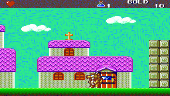 Dragon's Curse Screenshot 10 (PC Engine (EU Version)/TurboGrafix-16 (US Version))