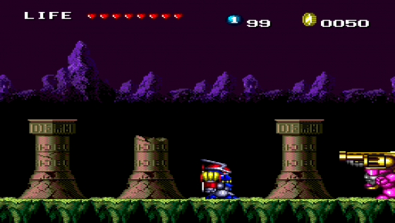 Keith Courage in Alpha Zones Screenshot 18 (PC Engine (EU Version)/TurboGrafix-16 (US Version))